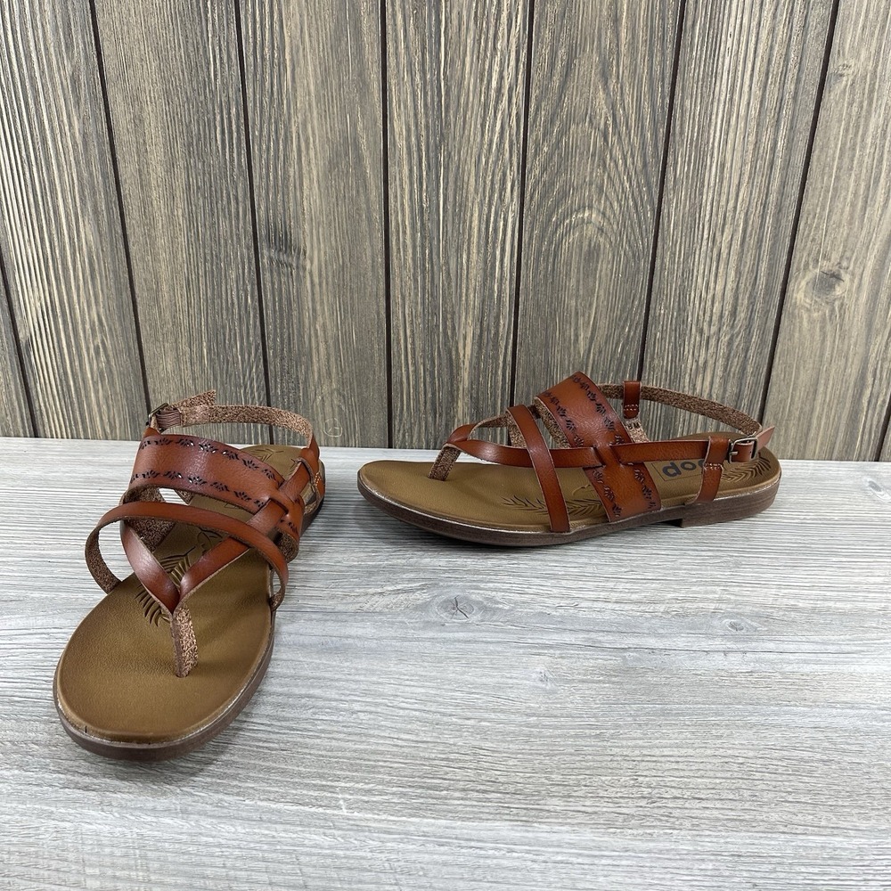 Pop Womens Comfort Fit  Strappy Sandals  Size 8 M  Flowers In Straps Casual - Picture 4 of 15